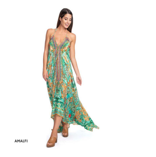 HI-LO DRESS LONG-AMALFI