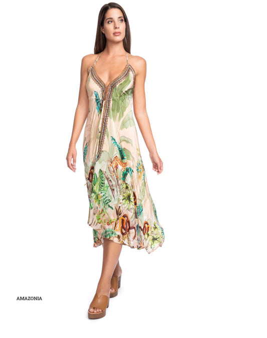 HI-LO DRESS SHORT-AMAZONIA