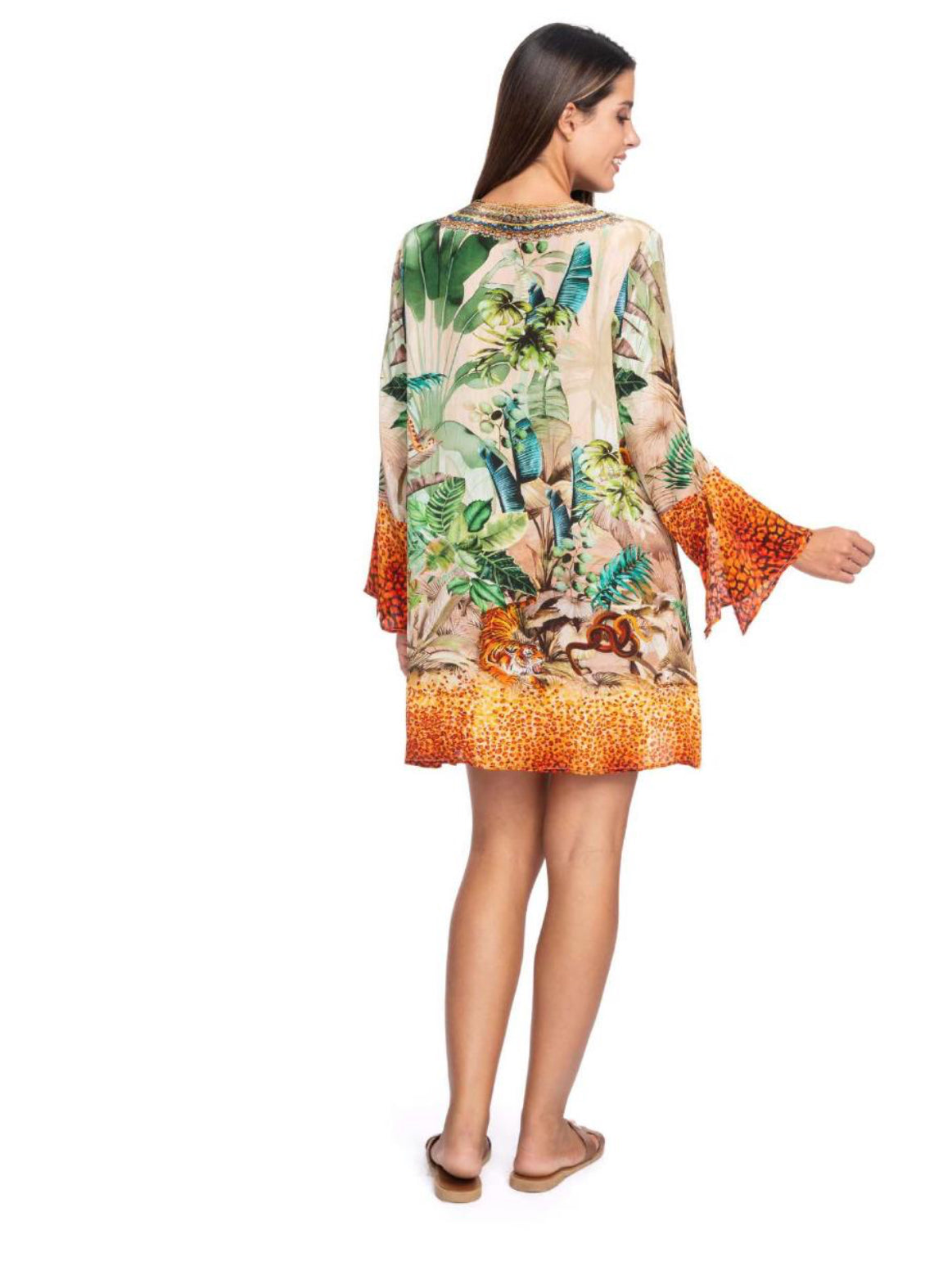 DRESS AISHA SHORT-AMAZONIA