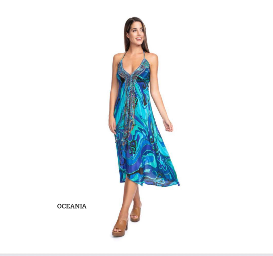 HI-LO DRESS SHORT-OCEANIA