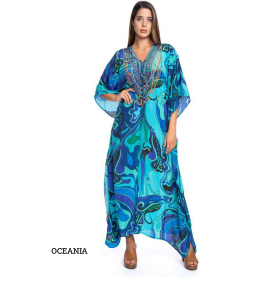 LONG KAFTAN-OCEANIA