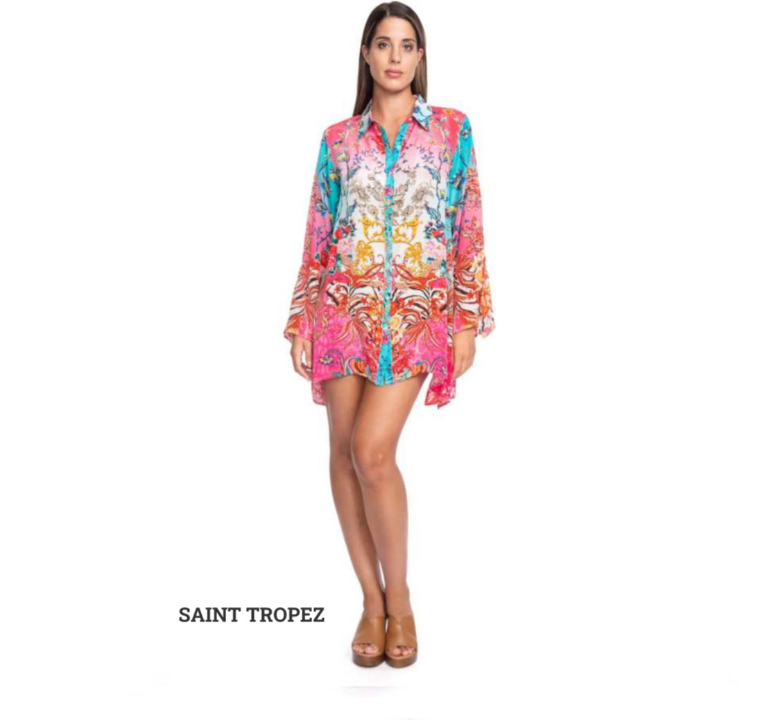 ORIANA SHIRT SHORT-SAINT TROPEZ