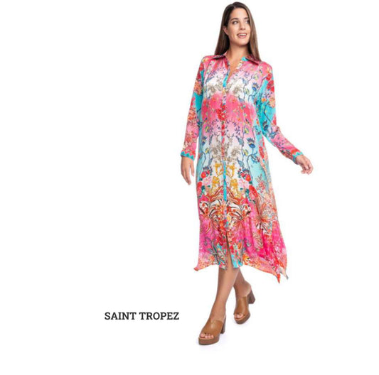 ORIANA SHIRT LONG-SAINT TROPEZ