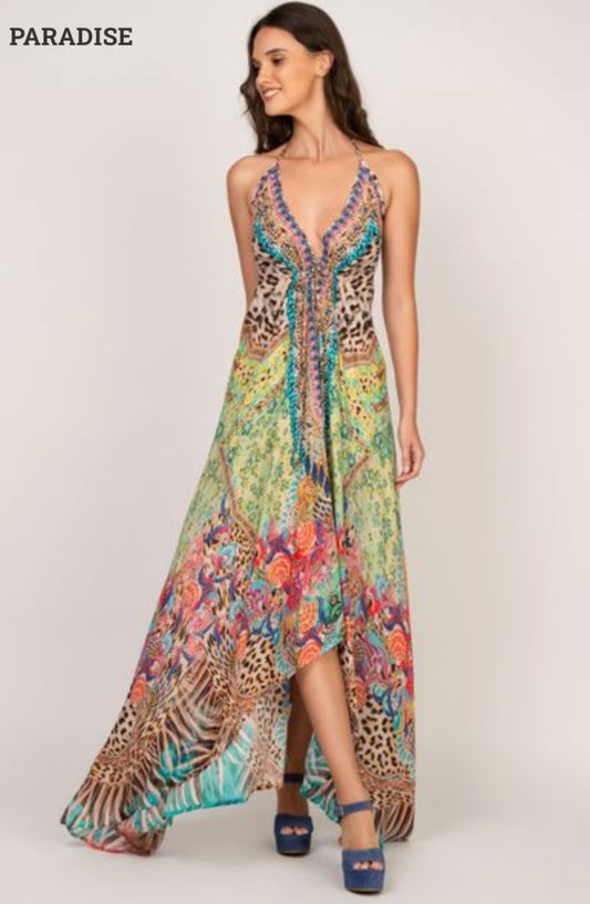 HI-LO DRESS LONG-PARADISE